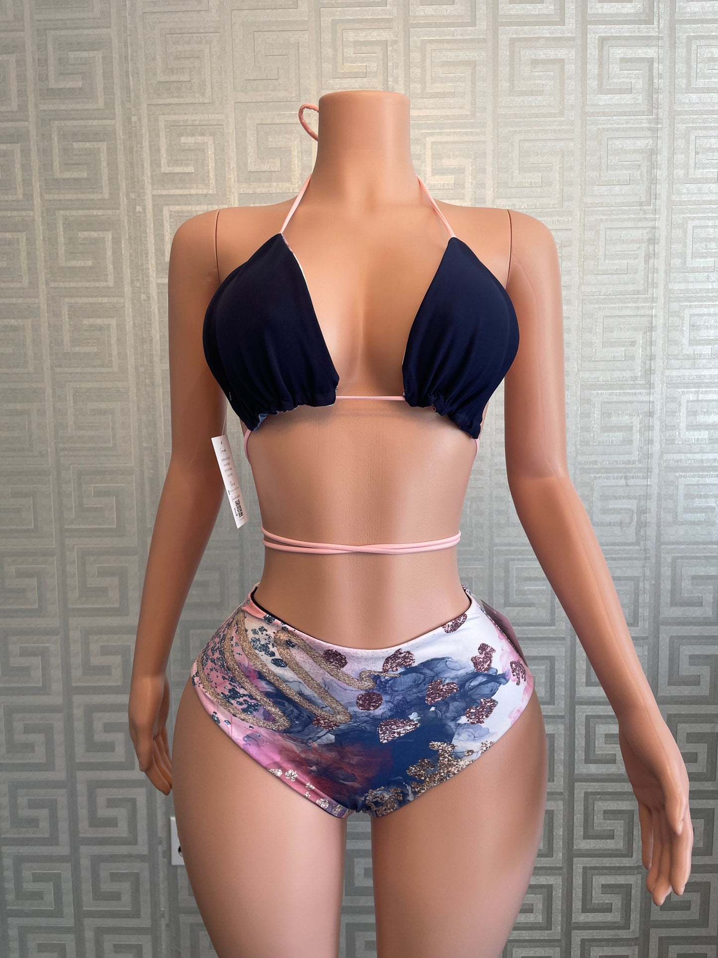 Reversible Handmade bikini top