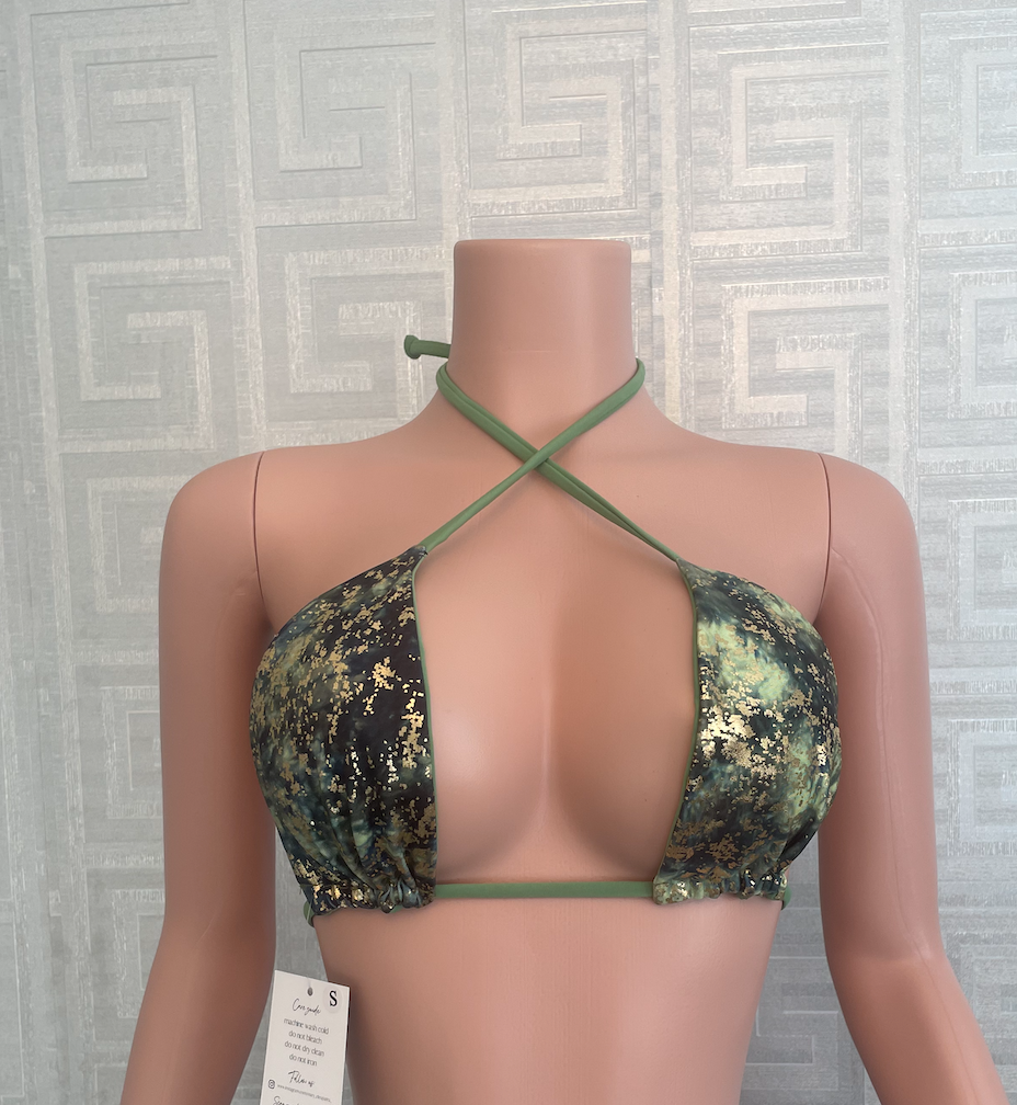 Reversible Handmade bikini top