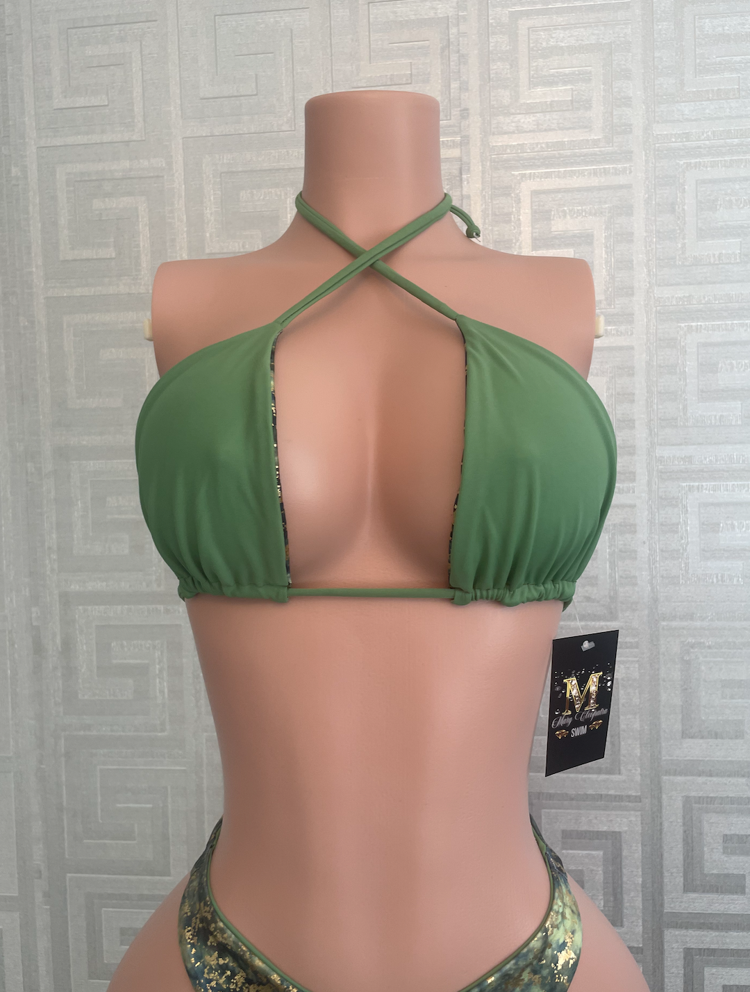 Reversible Handmade bikini top